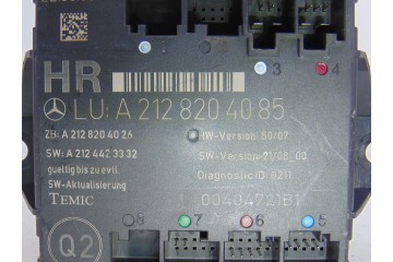 A2128204085 MODULO ELECTRONICO MERCEDES-BENZ CLASE GLK (BM 204)
