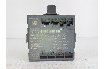 A2128203685 MODULO ELECTRONICO MERCEDES-BENZ CLASE GLK (BM 204)