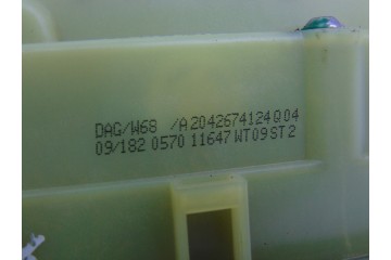 A2042674124 PALANCA CAMBIO MERCEDES-BENZ CLASE GLK (BM 204) GLK 350 CDI 4-Matic (204.983) 2010 A2042674124 196558 MERCEDES-BENZ 