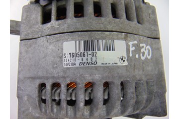 760506102  ALTERNADOR BMW SERIE 3 BERLINA (F30) 328i 2012 760506102 194490 BMW - 3