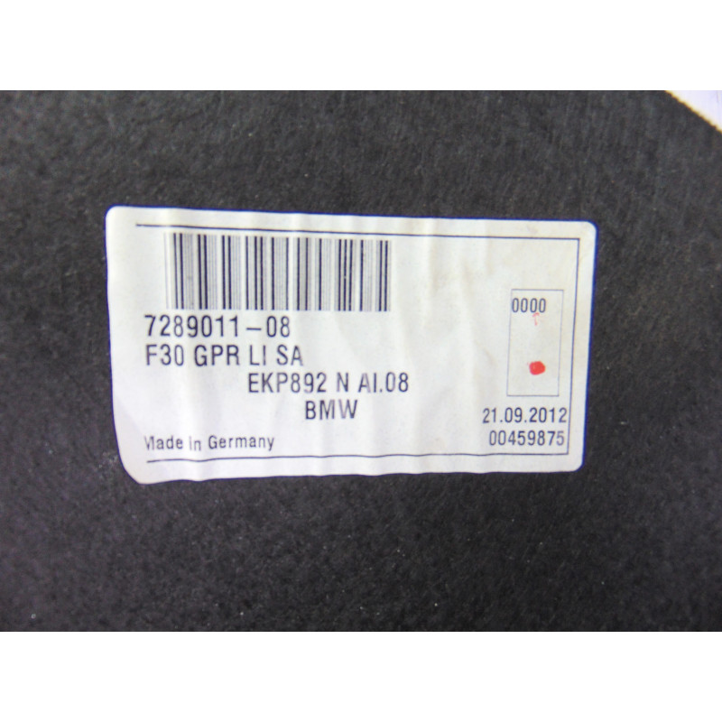 7289011-08 GUARNECIDO PORTON TRASERO BMW SERIE 3 BERLINA (F30)
