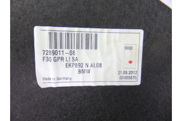 7289011-08 GUARNECIDO PORTON TRASERO BMW SERIE 3 BERLINA (F30) 328i 2012 7289011-08 194433 BMW - 7