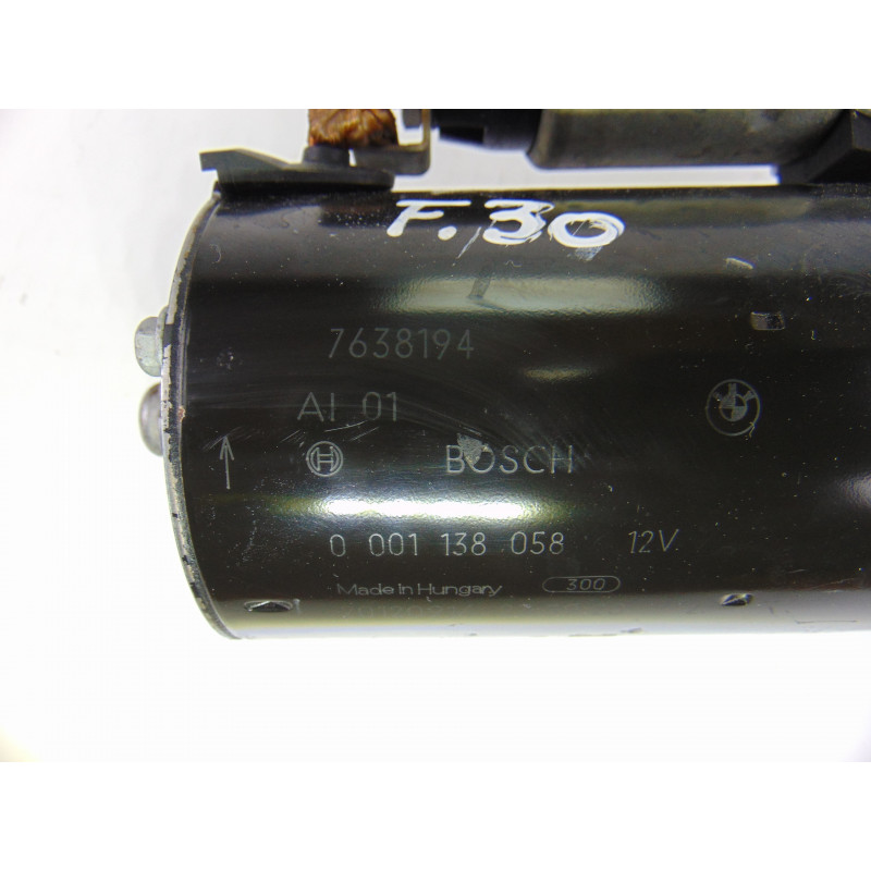 7638194 MOTOR ARRANQUE BMW SERIE 3 BERLINA (F30)