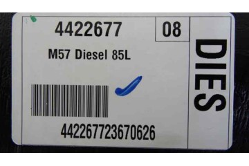4422677 DEPOSITO COMBUSTIBLE BMW SERIE X5 (E70) xDrive30d 2007 4422677 172797 BMW - 4