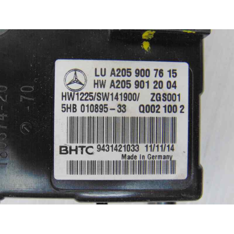 A2059007615 MODULO ELECTRONICO MERCEDES-BENZ CLASE C (BM 205) BERLINA