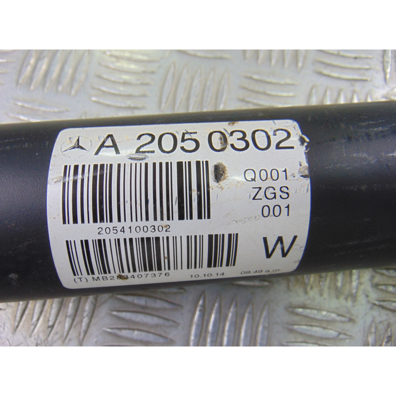 A2050302 TRANSMISION CENTRAL MERCEDES-BENZ CLASE C (BM 205) BERLINA C 300 CDI BlueTEC Hybrid (205.012) 2014 A2050302 175963 MERC