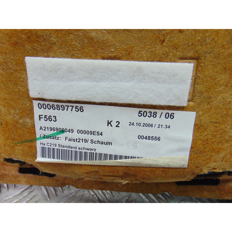 2196900049 BANDEJA TRASERA MERCEDES-BENZ CLS (BM 219)