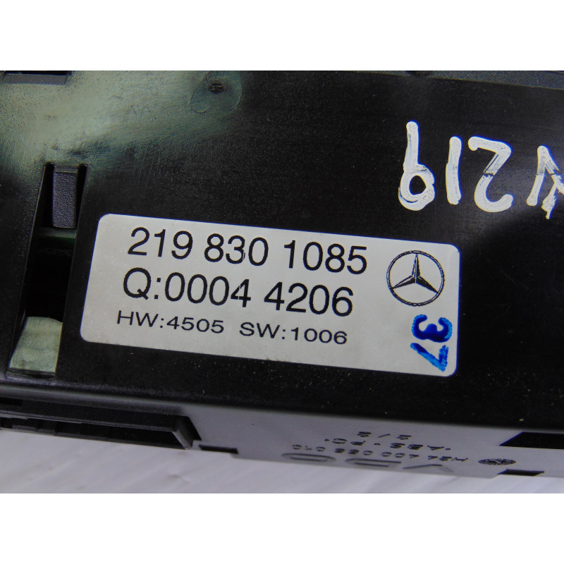 2198301085 MANDO CLIMATIZADOR MERCEDES-BENZ CLS (BM 219) 350 CGI (219.357) 2006 2198301085 192113 MERCEDES-BENZ - 2
