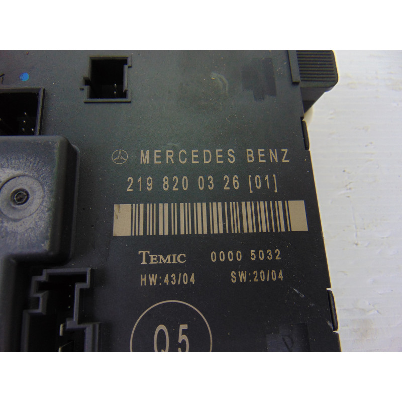 2198200326 MODULO ELECTRONICO MERCEDES-BENZ CLS (BM 219)