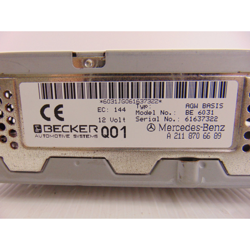 A2118706689 MODULO ELECTRONICO MERCEDES-BENZ CLS (BM 219)