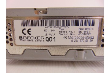 A2118706689 MODULO ELECTRONICO MERCEDES-BENZ CLS (BM 219)