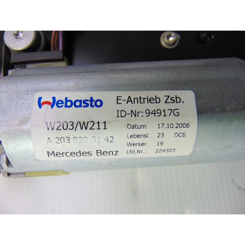 A2197800029  TECHO ELECTRICO MERCEDES-BENZ CLS (BM 219) 350 CGI (219.357) 2006 A2197800029 192034 MERCEDES-BENZ - 1