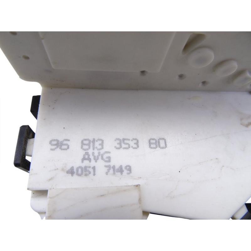 9681335380  CERRADURA PUERTA DELANTERA IZQUIERDA FIAT II SCUDO (272) COMBI L1H1 90 Multijet (5 pl.) 2010 9681335380 215691 FIAT 