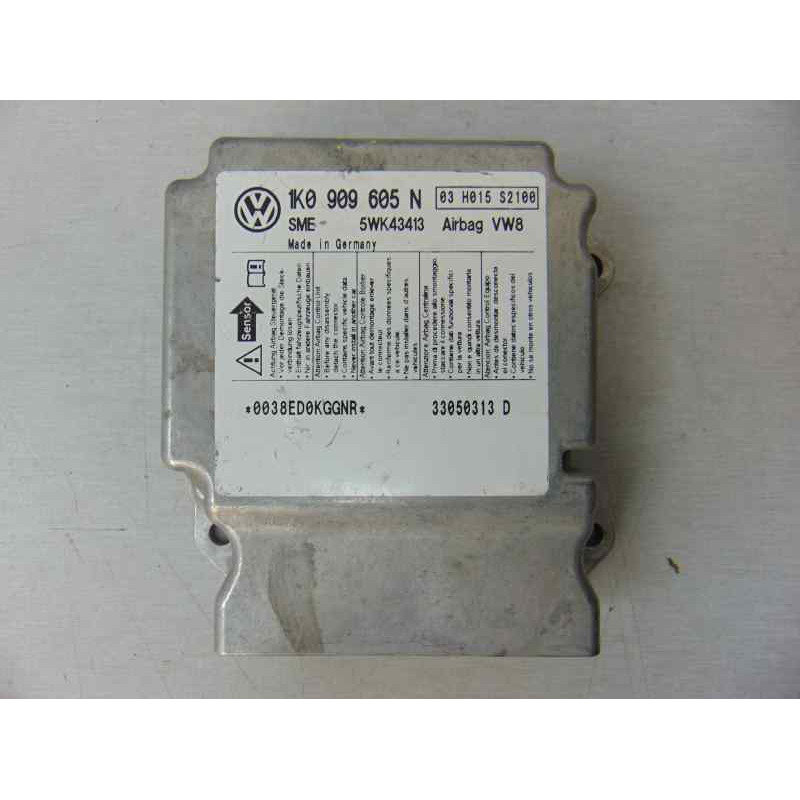 1K0909605N CENTRALITA AIRBAG VOLKSWAGEN GOLF V (1K1)(10.2003)
