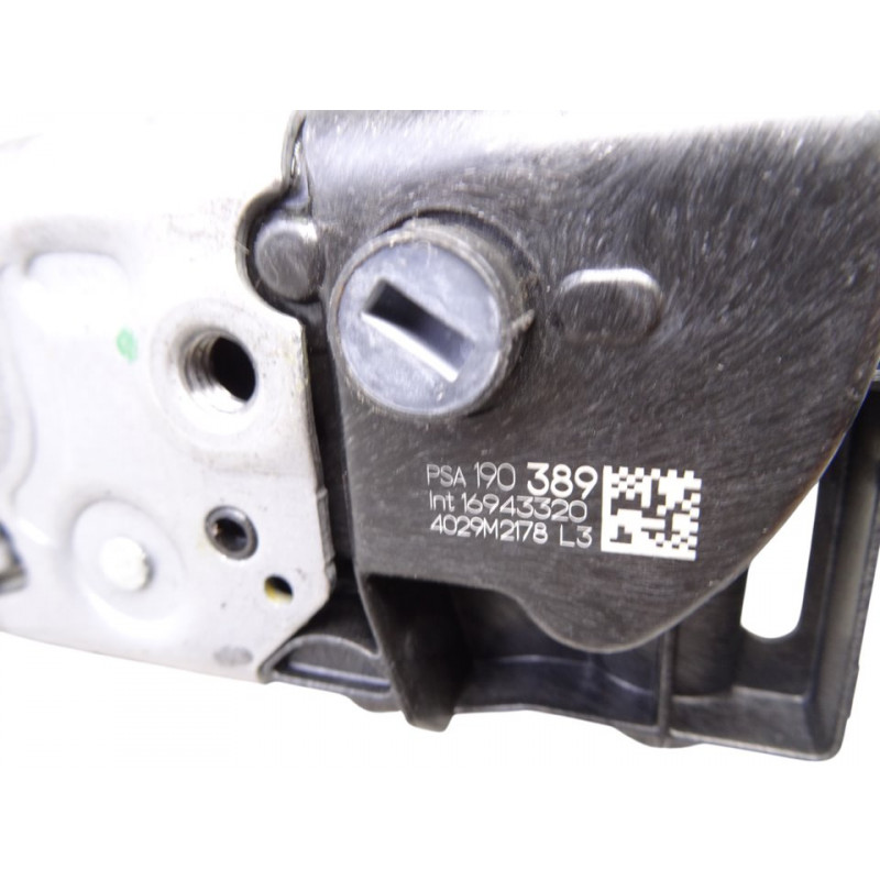 190389  CERRADURA PUERTA TRASERA IZQUIERDA CITROEN C4 CACTUS Feel 2019 190389 215692 CITROEN - 2
