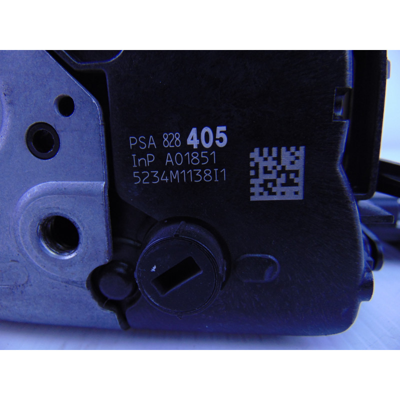 828405  CERRADURA PUERTA DELANTERA DERECHA PEUGEOT PARTNER FURGÓN Confort L1 2014 828405 205636 PEUGEOT - 1