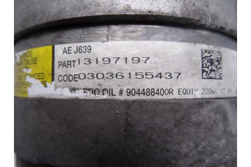 13197197 COMPRESOR AIRE ACONDICIONADO OPEL VECTRA C BERLINA Cosmo 2006 13197197 209477 OPEL - 2