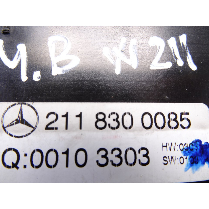 2118300085 MANDO CLIMATIZADOR MERCEDES-BENZ CLASE E (BM 211) BERLINA E 270 CDI (211.016) 2003 2118300085 215730 MERCEDES-BENZ - 
