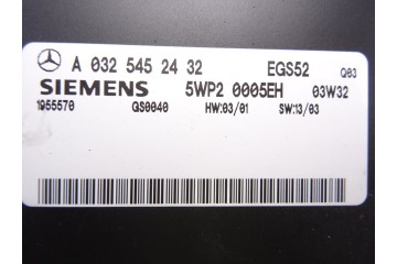 A0325452432  CENTRALITA CAMBIO AUTOMATICO MERCEDES-BENZ CLASE E (BM 211) BERLINA E 270 CDI (211.016) 2003 A0325452432 215729 MER