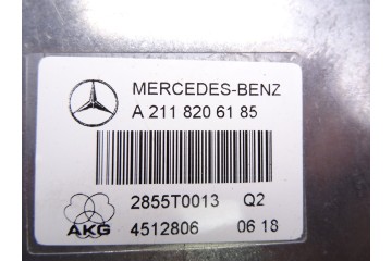A2118206185 MODULO ELECTRONICO MERCEDES-BENZ CLASE E (BM 211) BERLINA E 270 CDI (211.016) 2003 A2118206185 215732 MERCEDES-BENZ 