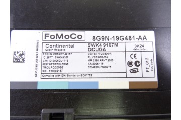 8G9N19G481AA  MODULO ELECTRONICO JAGUAR XF 3.0 V6 Diesel Luxury 2012 8G9N19G481AA 215835 JAGUAR - 2