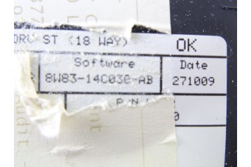 8W8314C030AB MODULO ELECTRONICO JAGUAR XF 3.0 V6 Diesel Luxury 2012 8W8314C030AB 215839 JAGUAR - 2