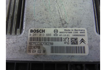 9665465280  CENTRALITA MOTOR UCE CITROEN C-CROSSER VTR 2009 9665465280 202180 CITROEN - 1