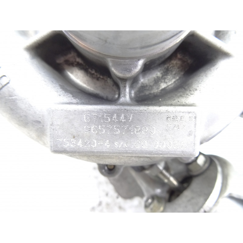 9657571880 TURBOCOMPRESOR PEUGEOT 307 (S1)(04.2001) XS 2005 9657571880 211214 PEUGEOT - 1