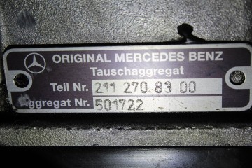 722640 CAJA CAMBIOS MERCEDES-BENZ CLASE E (BM 211) BERLINA E 270 CDI (211.016) 2003 722640 213629 MERCEDES-BENZ - 10