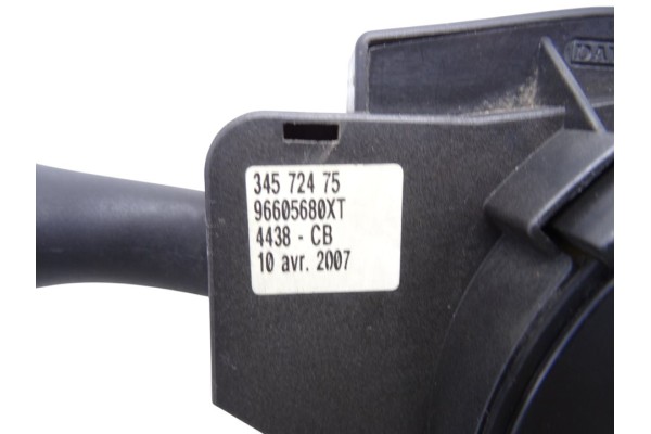 96605680XT MANDO LUCES PEUGEOT PARTNER (S2) Combiespace 2007 96605680XT 215929 PEUGEOT - 2