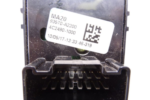93570A2200 MANDO ELEVALUNAS DELANTERO IZQUIERDO KIA CEED (JD)