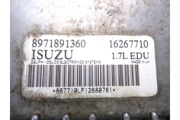 8971891360  CENTRALITA MOTOR UCE OPEL ASTRA G BERLINA Comfort 2001 8971891360 215942 OPEL - 1