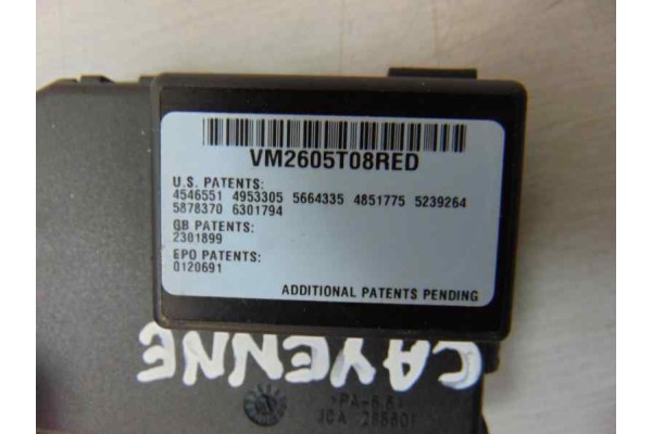 7L5919879 MODULO ELECTRONICO PORSCHE CAYENNE (TIPO 9PA) S 2005 7L5919879 183094 PORSCHE - 2