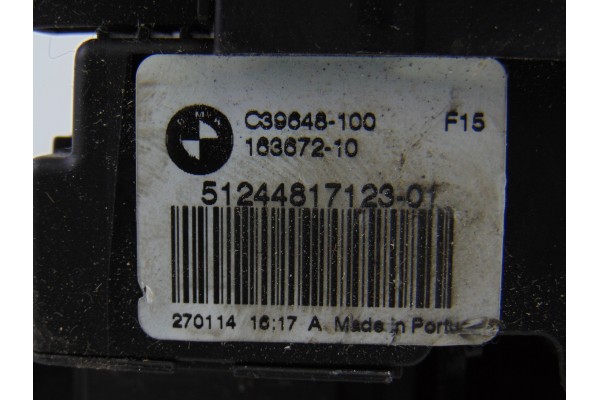 51244817123  CERRADURA MALETERO / PORTON BMW SERIE 3 TOURING (F31) 318d 2014 51244817123 198214 BMW - 3