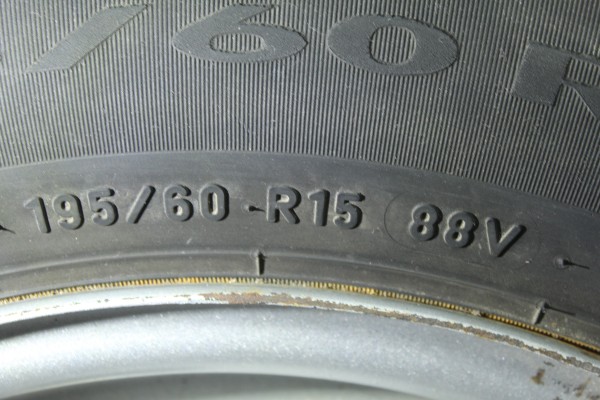 195/60/R15  JUEGO LLANTAS FORD TOURNEO CONNECT (TC7) Familiar 2010 195/60/R15 195481 FORD - 5