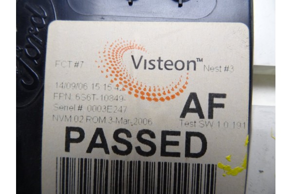 6S6T10849AF CUADRO INSTRUMENTOS FORD FIESTA (CBK) Ambiente 2006 6S6T10849AF 212599 FORD - 3