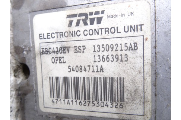 13136694  ABS OPEL VECTRA C CARAVAN Elegance 2005 13136694 216052 OPEL - 1