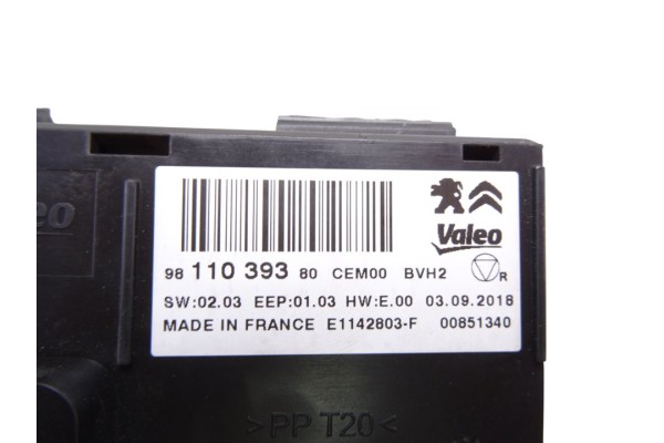 9811039380 MODULO ELECTRONICO OPEL CROSSLAND X Excellence 2018 9811039380 216228 OPEL - 1