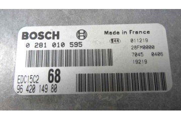 9642014980  CENTRALITA MOTOR UCE CITROEN XSARA PICASSO 2.0 HDi 2002 9642014980 175011 CITROEN - 2