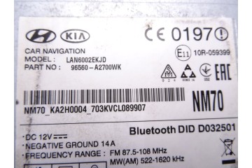 96560A2700WK SISTEMA NAVEGACION GPS KIA CEED (JD)
