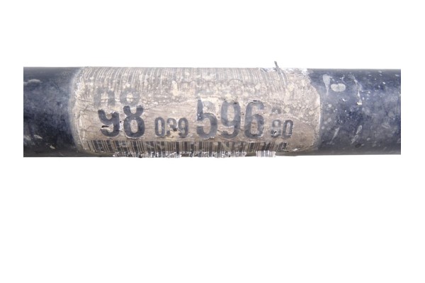 9803959680 TRANSMISION DELANTERA DERECHA PEUGEOT 208