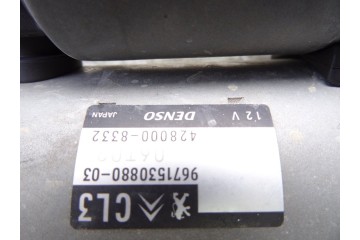 9671520880  MOTOR ARRANQUE PEUGEOT 208 Style 2016 9671520880 216272 PEUGEOT - 2