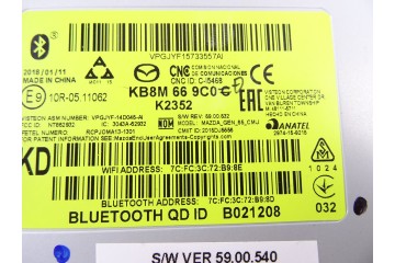 KB8M669C0 MODULO ELECTRONICO MAZDA CX-5 (KF) Evolution 2WD 2018 KB8M669C0 216283 MAZDA - 1