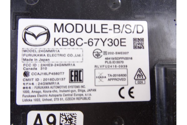 KB8C67Y30E MODULO ELECTRONICO MAZDA CX-5 (KF) Evolution 2WD 2018 KB8C67Y30E 216293 MAZDA - 2