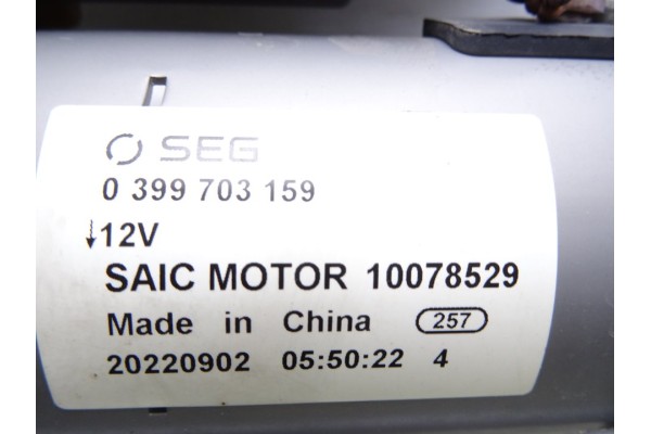 10078529  MOTOR ARRANQUE MG HS LUXURY 2023 10078529 216319 MG - 4