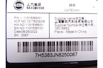 11315383 MODULO ELECTRONICO MG HS LUXURY 2023 11315383 216330 MG - 1