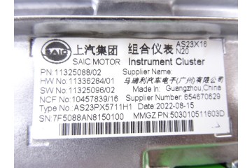 11325088 CUADRO INSTRUMENTOS MG HS LUXURY 2023 11325088 216337 MG - 1