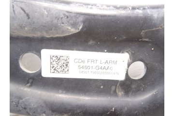 54501G4AA0 BRAZO SUSPENSION INFERIOR DELANTERO DERECHO HYUNDAI I30 (PD) go!+ 2019 54501G4AA0 216352 HYUNDAI - 1