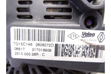 231000026R  ALTERNADOR RENAULT KANGOO II (F/KW0) Profesional 17 231000026R 216378 RENAULT - 3