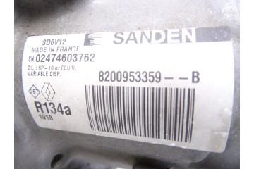 8200953359B  COMPRESOR AIRE ACONDICIONADO RENAULT KANGOO II (F/KW0) Profesional 17 8200953359B 216380 RENAULT - 3